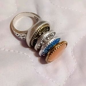 COPY - silver ring, magnetic